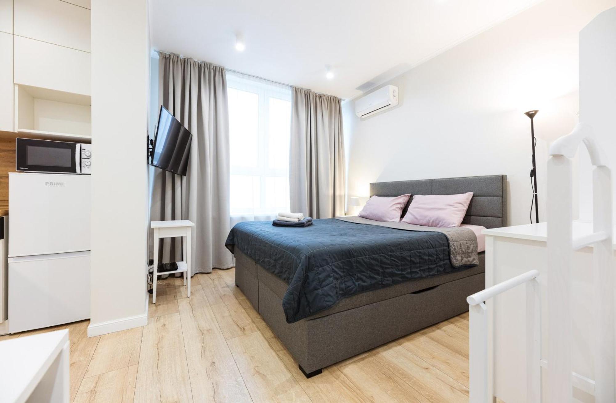 Apartmán Квартири Люкс Метро Чернігівська Kyjev Exteriér fotografie